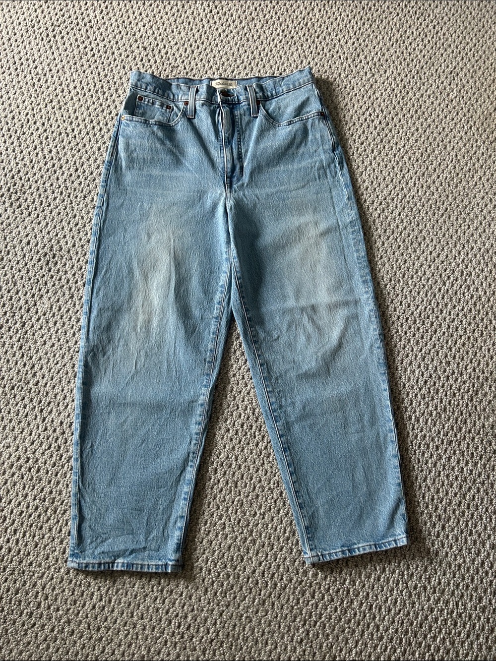 Madewell Light Blue Balloon Jeans